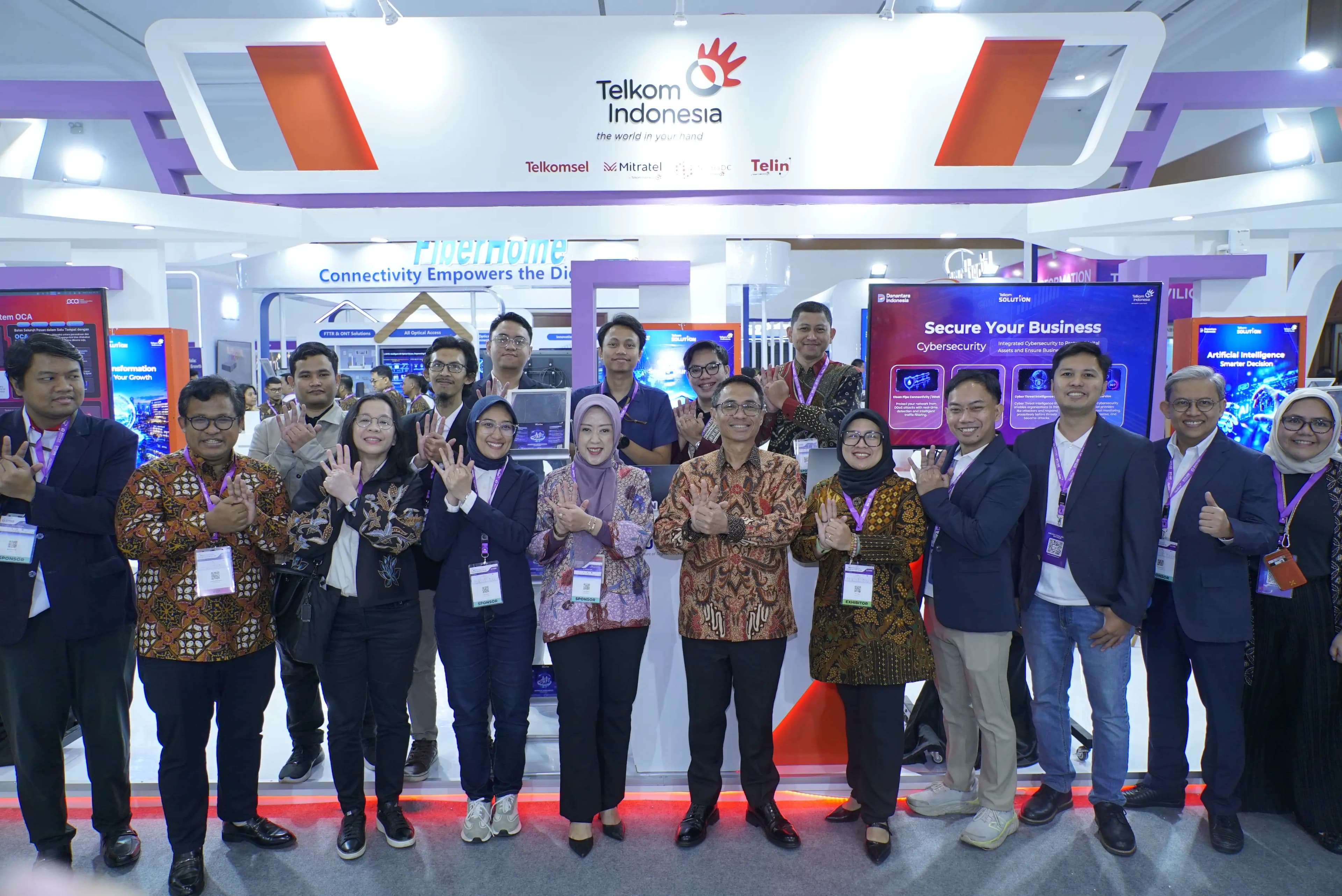 Telkom Dorong Efisiensi Operasional Industri Melalui Inovasi AI CCTV Analytics di Ajang DTI-CX 2026